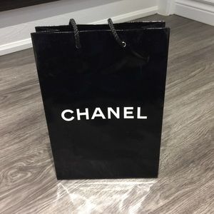 Authentic Chanel shopping bag
